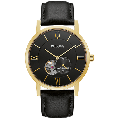 Bulova best sale black watch